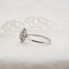 The Mina Ring | Lab Diamond Vintage Engagement Halo