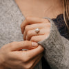 The Mina Ring | Lab Diamond Vintage Engagement Halo