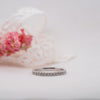 The Nouveau Ring | Lab Diamond Pavé Set Wedding Eternity