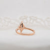 The Nouveau Ring  | Lab Diamond Marquise Cut Shoulder Set Engagement