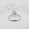 The Ophelia Ring | Round Cut Lab Diamond Rope Engagement Solitaire