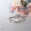 The Posey Ring | Lab Diamond Floral Engagement Halo