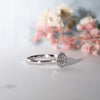 The Posey Ring | Lab Diamond Floral Engagement Halo