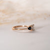 The Mei Ring | Round & Pear Lab Diamond Engagement Trilogy