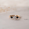 The Mei Ring | Round & Pear Lab Diamond Engagement Trilogy