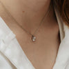 The Rexana Pendant  | E VS2 1.30ct Lab Diamond 18k White Gold Solitaire