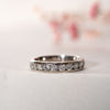 The Tania Ring | Lab Diamond Half Channel Set Wedding