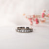 The Tania Ring | Lab Diamond Half Channel Set Wedding