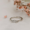 The Tanya Ring | Round Lab Diamond Baguette Accented Art Deco Engagement