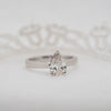 The Verbena Ring | Pear Lab Diamond Pear Classic Engagement Solitaire