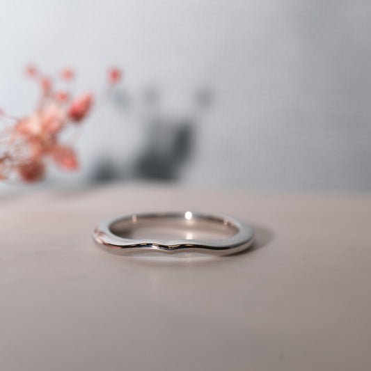 The Farah Wedding Ring | Matching Wedding Band Bridal Set