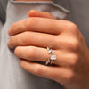 The Franchesca Ring | Emerald Cut Lab Diamond Vintage Engagement Solitaire