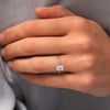 The Franchesca Ring | Emerald Cut Lab Diamond Vintage Engagement Solitaire