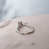 The Franchesca Ring | Emerald Cut Lab Diamond Vintage Engagement Solitaire