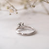 The Frankie Ring | 0.65ct VS1 Lab Diamond Round 18k Gold Four Claw Engagement Solitaire