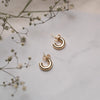 The Genni Earrings | 100% Recycled 9k Gold Huggies