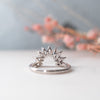 The Giselle Ring | Lab Diamond Marquise Cut Tiara Band