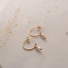 The Gwener Earrings | VS1 D-E Lab Diamonds. 100% Recycled 9k Gold Hoops