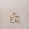 The Gwener Earrings | VS1 D-E Lab Diamonds. 100% Recycled 9k Gold Hoops