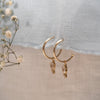 The Gwener Earrings | VS1 D-E Lab Diamonds. 100% Recycled 9k Gold Hoops