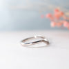 The Helena Ring | Lab Diamond Dipped Pavé Bridal Band