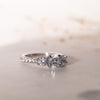 The Kara Ring | Lab Diamond Round Brilliant Cut Engagement Trilogy