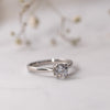 The Lucille Ring | 0.75ct VS1 D Lab Diamond Round Brilliant Platinum Engagement Solitaire