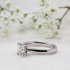 The Paris Ring | Princess Lab Diamond Modern Engagement Solitaire