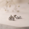 The Maia Earrings | 1.0ct D VS Round Lab Diamond 18k Fairtrade Gold Drop