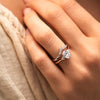 The Marina Ring | Oval & Pear Lab Diamond Engagement Trilogy