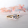 The Maris Ring | Oval Lab Diamond Split Shank Engagement Solitaire