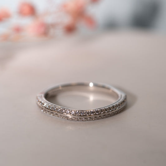 The Meredith Wedding Ring | Matching Wedding Band Bridal Set