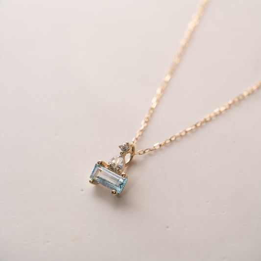 The Morvoren Pendant | VS1 D-E Lab Diamonds. Ethical Gemstone. 100% Recycled 9k Gold