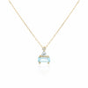 The Morvoren Pendant | VS1 D-E Lab Diamonds. Ethical Gemstone. 100% Recycled 9k Gold