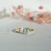 The Morvoren Ring | VS1 D-E Lab Diamonds. Ethical Gemstone. 100% Recycled 9k Gold