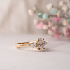 The Nancy Ring | Lab Diamond Oval & Pear Cut Engagement Trilogy