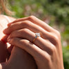 The Nancy Ring | Lab Diamond Oval & Pear Cut Engagement Trilogy