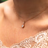 The Orla Pendant | Round Lab Diamond Drop Charm