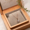 The Orla Pendant | Round Lab Diamond Drop Charm