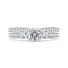 The Beatrix Wedding Ring | Matching Wedding Band Bridal Set