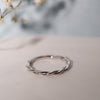 The Paloma Wedding Ring | Matching Bridal Rope Twist Band