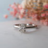 The Poppy Ring | Oval Lab Diamond Classic Engagement Solitaire