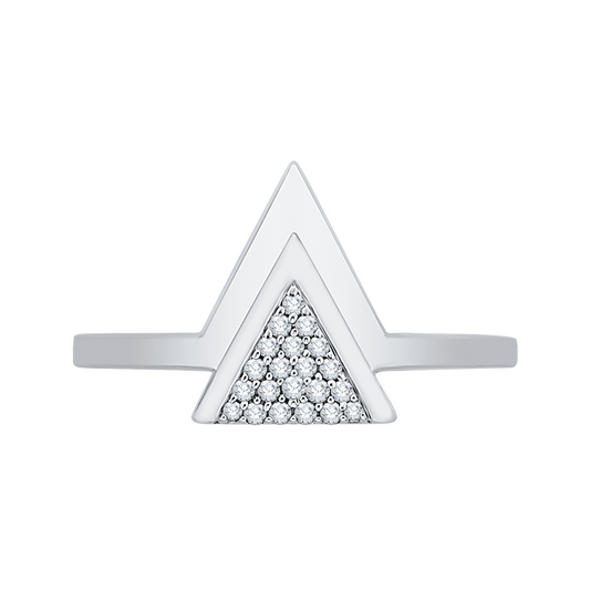 The Kairos Ring | Lab Diamond Triangle Arrow Statement