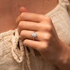 The Rae Ring | Lab Diamond Art Deco Halo Oval Cut Engagement