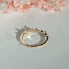 The Rosenwyn Ring | VS1 D-E Lab Diamonds. 100% Recycled 9k Gold Stacking