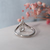 The Toya Ring | Pear Lab Diamond Accented Pavé Statement Engagement