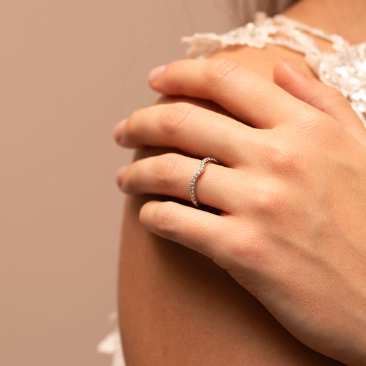 The Ysabel Wedding Ring | Matching Wedding Band Bridal Set