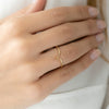 The Ysella Ring | 100% Recycled 9k Gold Wishbone