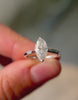 The Rosemont Ring | 1.02ct E VVS1 Marquise Engagement Solitaire 950 Platinum