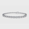 The Lowenna Bracelet | 3.0ct Lab Diamond 14k Gold Modern Tennis